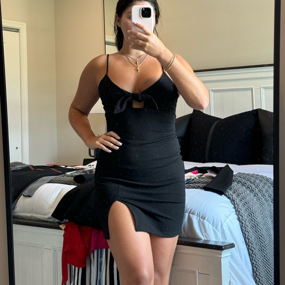 Black Mini Dress
